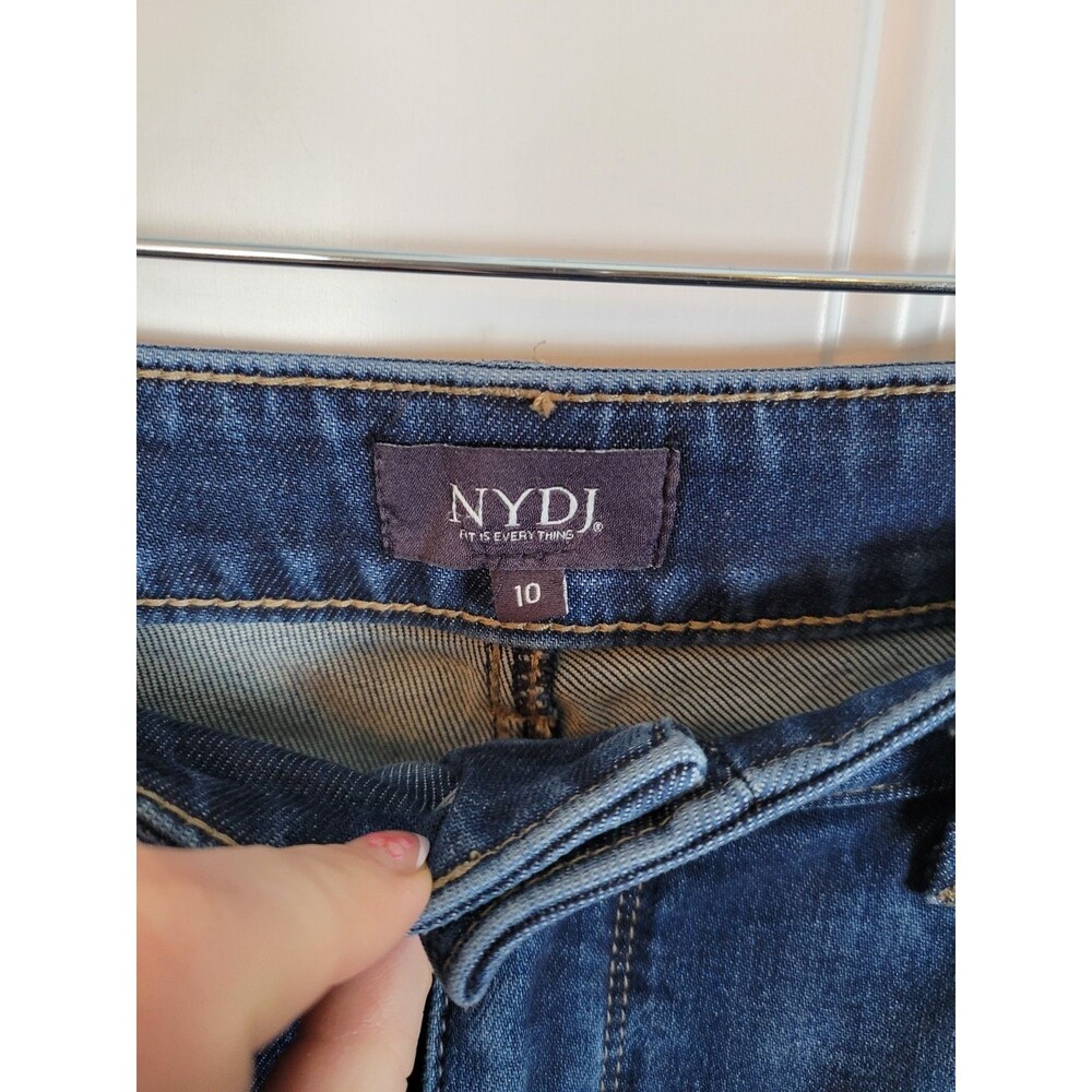 NYDJ Marilyn Straight Leg Jeans Size 10 - Picture 3 of 7